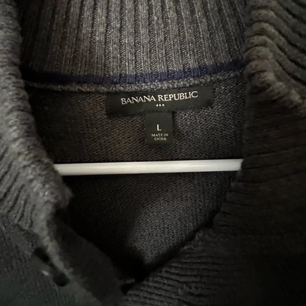 Men’s banana republic sweater size large